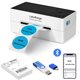 thumbnail image 1 of Impresora de etiquetas de envío para comercio electrónico LabelRange, impresora térmica de etiquetas 4x6, 300 DPI, Bluetooth y USB, compatible con iOS, Android, Windows, USPS, Pirate Ship, Shippo, Ama, 1 of 5