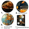 thumbnail image 3 of Designart "Infusions Of Cubic Coffee" Coffee & Tea Wall Art Living Room, 3 of 7