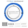 thumbnail image 4 of Trlreq High Carbon Steel Bicycle Brake & Shift Cable Set: Versatile for Mountain/Road Bikes, Durable Inner Wire & Blue Housing, Essential Basic Components for Reliable Performance – Trusted Own Brand, 4 of 6