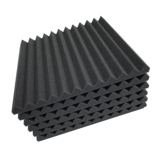 Sound Proofing Acoustic Wall Panels 30x30x2.5 cm Noise Cancelling Foam