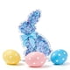 thumbnail image 1 of Figura de Conejo Artificial de Hortensias Azules con Lazo – Decoración de Mesa para Primavera y Pascua, 1 of 7