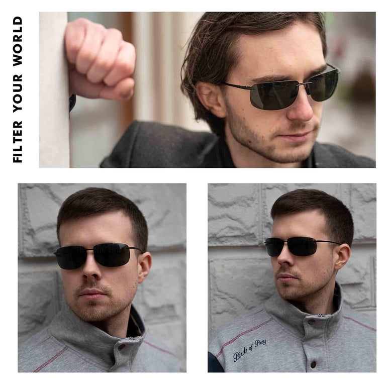 TR90 Rimless Sports Sunglasses UV400 Protection for Running Cycling Amazon.com: JIM HALO Sport Sunglasses for Men Women TR90  main image 2