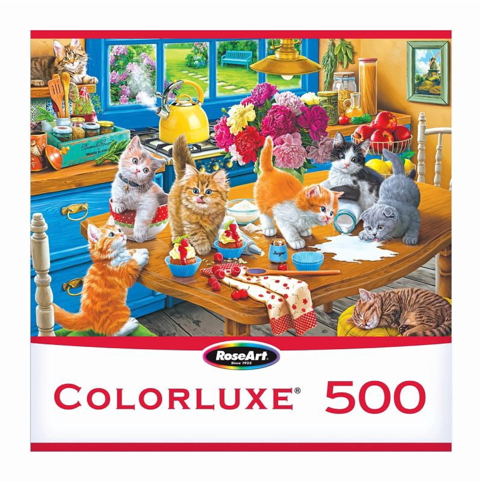 COLORLUXE 500PC KITTENS IN THE KITCHEN