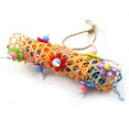 thumbnail image 1 of Parrot Toy Rattan Paper Natural Tube Shape Bird Chewing Ball Parrot Shredder Toy, 1 of 8