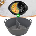 thumbnail image 1 of YAOMOBB Reusable Silicone Liner For Slow Cooker Leakproof Silicone Slow Cooker Divider Liner High Temperature Resistant Reusable, 1 of 7