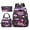 3, variant on Kpop Witcher Team Backpack Student Three-Piece Backpack Set, Large Capacity, Lightweight Cartoon Backpack