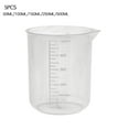 thumbnail image 2 of Redempat Pack of 5 Measurement Cup Portable Reusable Graduated Cups Indoor Household Kitchen Cooking School Laboratory Tool, 2 of 6