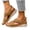 Brown, variant on Fnooota Womens Comfort Sandals, Non-slip Open Toe Daily Ankle Strap Summer Shoes Black Size 6