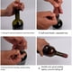 thumbnail image 3 of Tope Champán Vino Botella Stopper Silicone Reutilizable para, 3 of 9