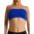 thumbnail image 2 of 5-PACK Stretch Sports Bra Wire Free Bandeau With Removable Pads Yoga, 2 of 4