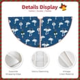 thumbnail image 3 of Fotbe Cartoon Geese With Xmas Pattern Christmas Tree Skirt, Tree Skirts Plush Christmas Decorations, Christmas Tree Skirts Xmas Decorations Holiday Party Decor-30", 3 of 6