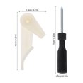 thumbnail image 2 of ADDHAT 10Ud Clips Para Fijación De Pantallas De En Para Hogar Con Plástico Resistente, 2 of 8