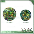 thumbnail image 4 of Caliente DIY Anime Tortuga Ninja artículos de fiesta de cumpleaños conjunto temático para niños decoración plato de cena toallas de papel mesa fiesta para niños, 4 of 5