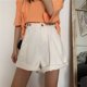 thumbnail image 2 of Pantalones cortos de cintura alta para mujer Pantalón corto suelto Pantalón corto de verano M AweSitey AP001723-18, 2 of 7