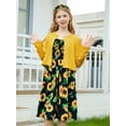 thumbnail image 3 of Aideaone Girls Casual Adjustable Strap Sleveless Dress Cardigan Set Size 5-12Y, 3 of 7