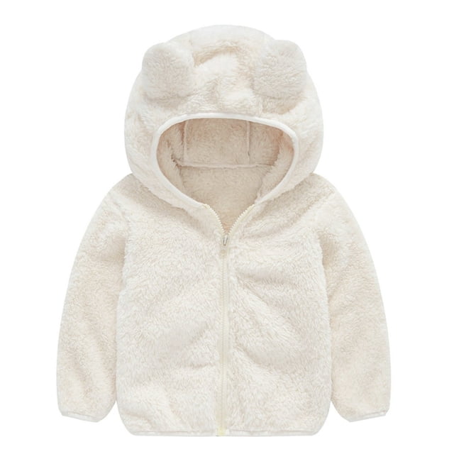 Ketyyh-chn99 Girl Coat Girls‘ Sherpa Full-Zip Jacket