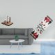 thumbnail image 2 of Organizador de servilletas de madera y camino de mesa navideño para cocina, oficina, comedor, hogar, , invierno, reutilizable, festivo, mesa, 2 of 8