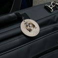 thumbnail image 5 of Shih Tzu Dog Breed Round Luggage ID Tag Card Suitcase Carry-On, 5 of 8