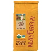 Mayorga Organics Organic Cafe Cubano Specialty-Grade Dark Roast Whole Bean Coffee, 32 Oz