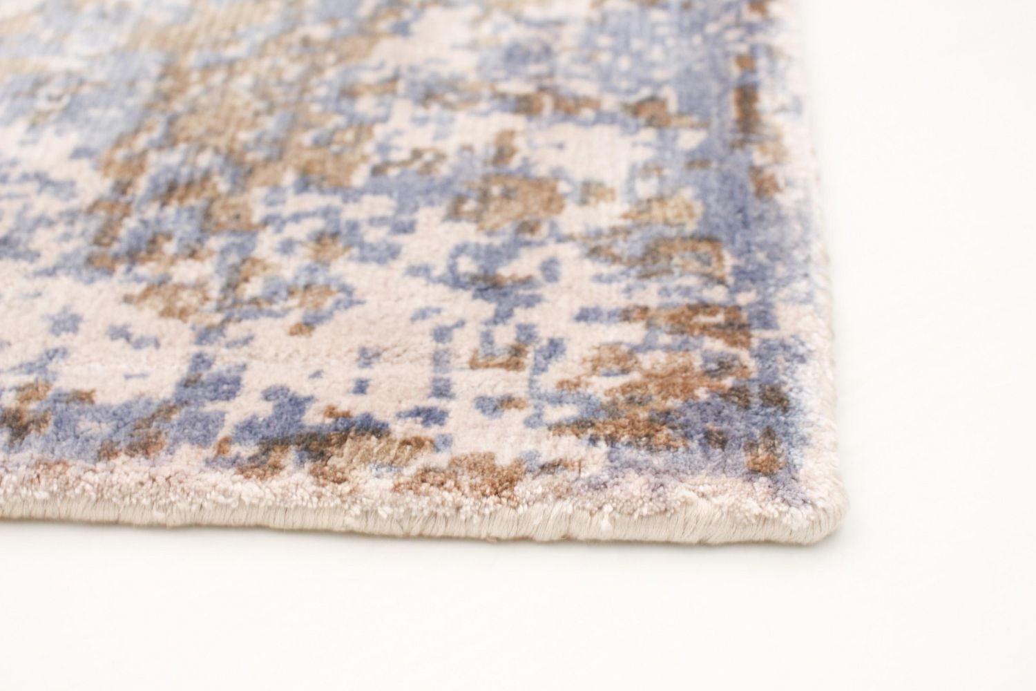 ECARPETGALLERY 5'0" x 7'6" Contemporary Galleria Hand Loomed Area Rug for Living Room, Dining Room and Bedroom in Brown