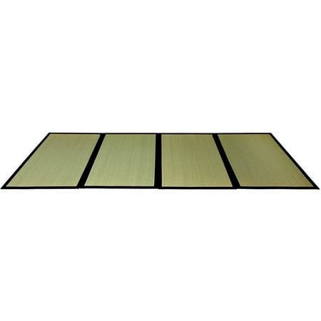 Oriental Furniture Best Price Low Cost Good Quality, 6.5-Feet Long Folding Japanese Style Tatami Mat, 79 by 35.4-Inch