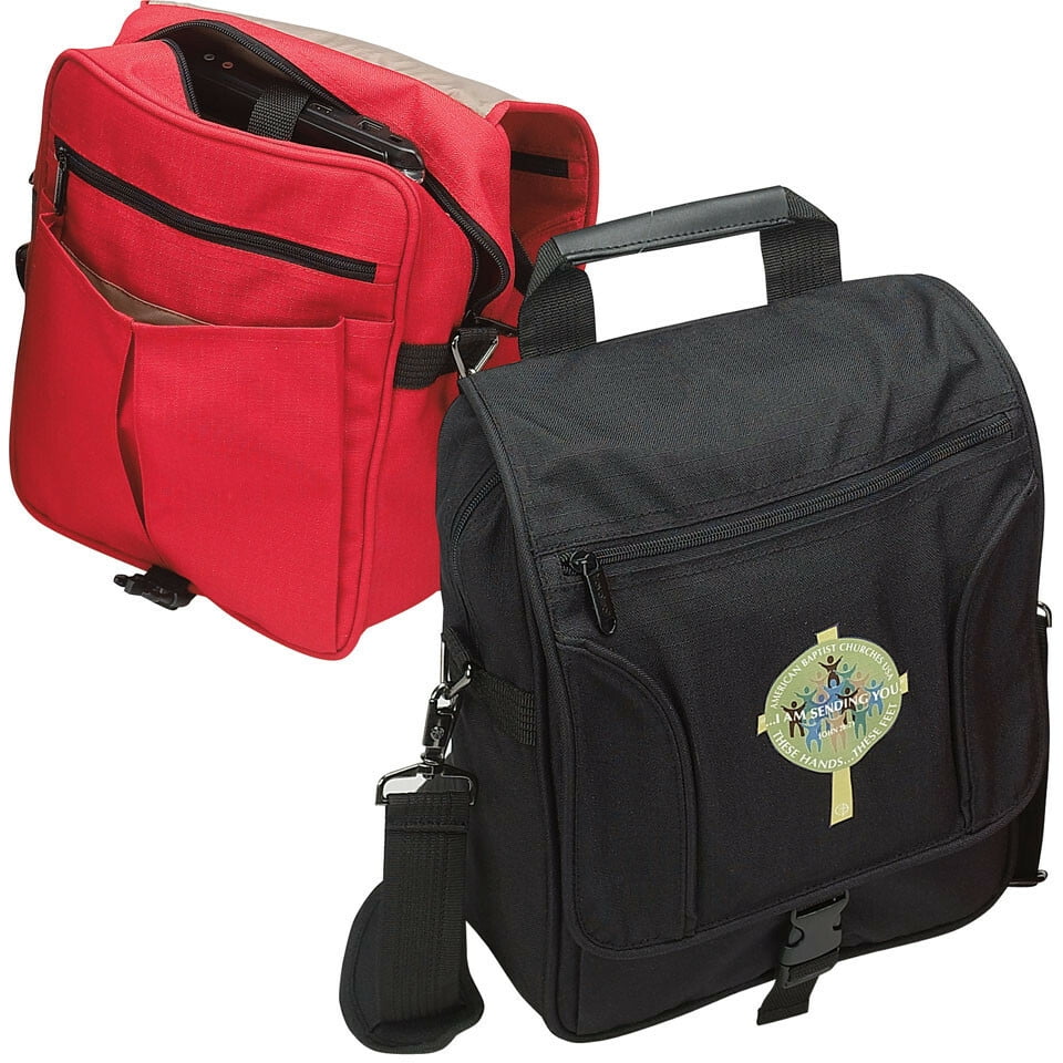 Travelwell RED TABLET MESSENGER BAG