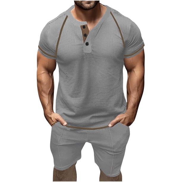 Camisas de Manga Larga para Hombres Casual Botón Abajo Camisa Impresa con Cuello de Giro, Grosor Estándar