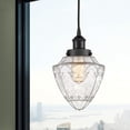 thumbnail image 2 of 616-1PH-BK-G664-7 Innovations Lighting Bullet - 1 Light Cord Hung Mini Pendant In Modern Style-12 Inches Tall and 7 Inches Wide-Matte Black, 2 of 2