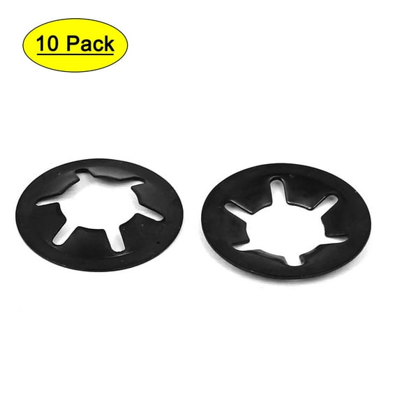 Uxcell 12mm x 25mm Metal Internal Tooth Quicklock Locking Washers 10 Pack