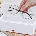 thumbnail image 3 of Ultrasonic Rechargable Cleaning Machine for Glasses Watch 45KHz High Frequency Vibration Portable Jewelry Washing Tool, 3 of 6