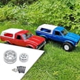 thumbnail image 3 of Vogacara Llanta de rueda a prueba de golpes para coche de control remoto, de Metal, para WPL 1/16 C14 C24 C34, actualización de Metal para Kits de construcción modelo rojo, 3 of 6