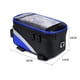 thumbnail image 2 of Bolsa de bicicleta MTB del tubo delantero Tubo táctil Case de teléfono móvil Blue, 2 of 7