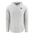 thumbnail image 2 of Men's Cutter & Buck Gray Tampa Bay Rays Coastline Epic Comfort Recycled Eco Hoodie Long Sleeve T-Shirt, 2 of 3