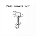 thumbnail image 2 of 10 pcs Swivel snap Hooks silver, 2 of 4