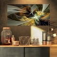 thumbnail image 1 of Design Art - Fleur Fractale Dorée Symétrique, 1 of 3