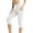 White, variant on Tqcoqu Capri Leggings for Women with Pockets,High Waisted Yoga Pants Tummy Control Solid Leggings,Dark Gray,Women's S-XXXL