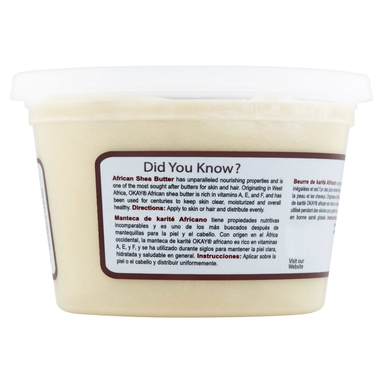 Okay Pure Naturals 100% Pure African Shea Butter photo 4