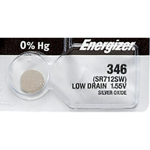 1 x Piles de Montre Energizer 346, Pile SR712SW