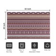 thumbnail image 5 of Red Boho Ethnic Geometric Pattern Door Rugs,Washable Non Slip Door Mats Indoor,Decorative Door Mats,Entry Mat Indoor for Entrance,Bedroom,Kitchen,Bathroom,20"x32", 5 of 6