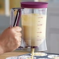 thumbnail image 3 of Primegos Pancake Batter Dispenser BPA Free Leak-Free Design Precise Measurement Lines Ergonomic Handle Kitchen Utensil for Pancakes Waffles Crepes, 3 of 8