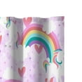 thumbnail image 2 of Dream Factory Unicorn Rainbow 72"x72" Bath Shower Curtain, Polyester, 2 of 8