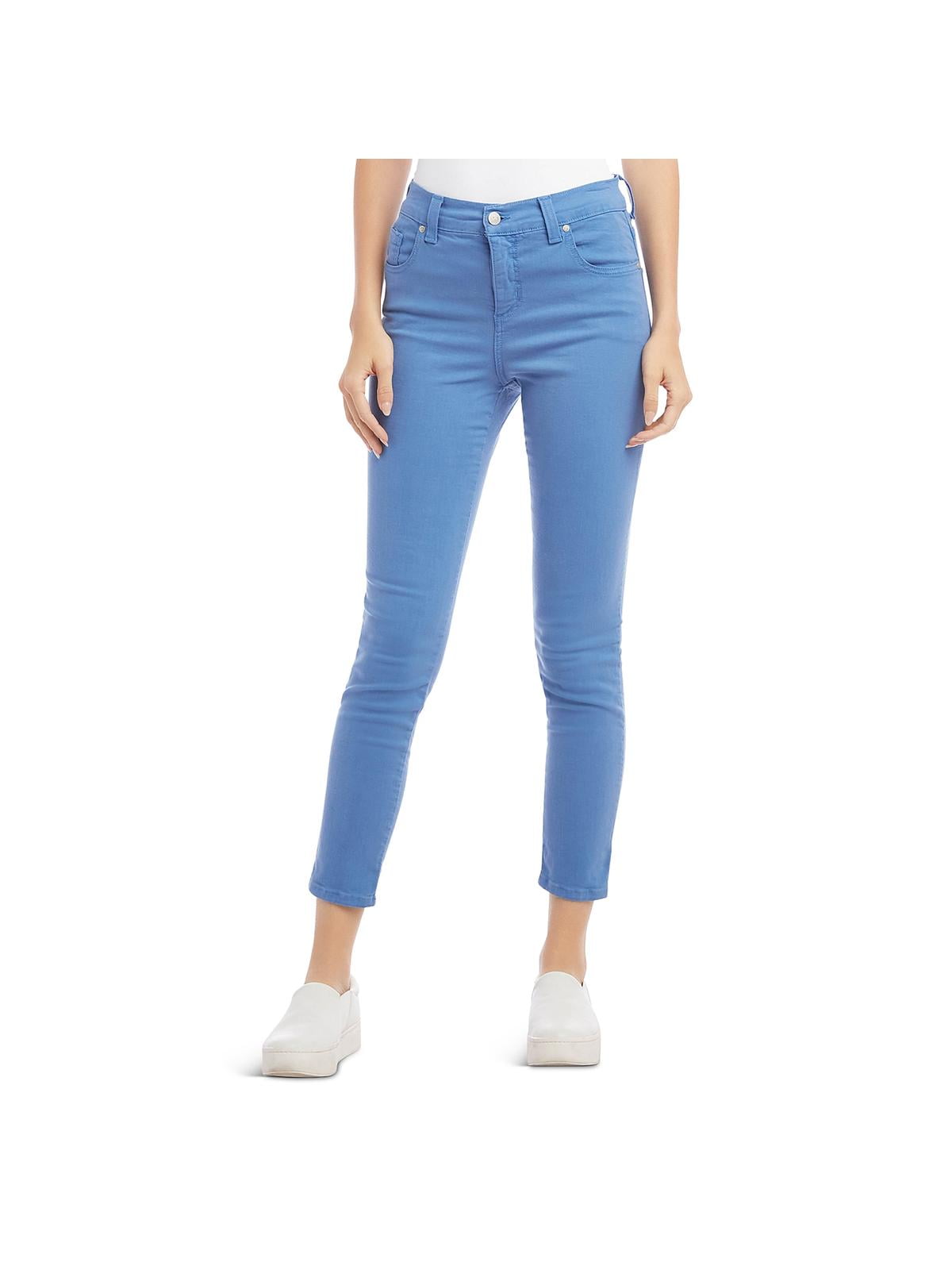 high rise colored jeans