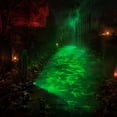 thumbnail image 5 of Halloween Green Line Projector Festive Water Surface Projection Light with Stand for Outdoor Party Decor and Holiday Atmosphere, 5 of 7