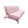 thumbnail image 3 of Sofá Cama Reclinable Rocky Rosa, 3 Posiciones, SALVANTO, 3 of 9