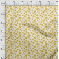 thumbnail image 2 of oneOone Cotton Poplin Twill Yellow Fabric Dots Sewing Material Print Fabric By The Yard 56 Inch Wide - 1S, 2 of 4