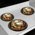 thumbnail image 7 of Electric Stove Burner Covers,4 Pcs Round Gas Burner Cover,8 and 10 Inch,Stained glass deer in forest, 7 of 7