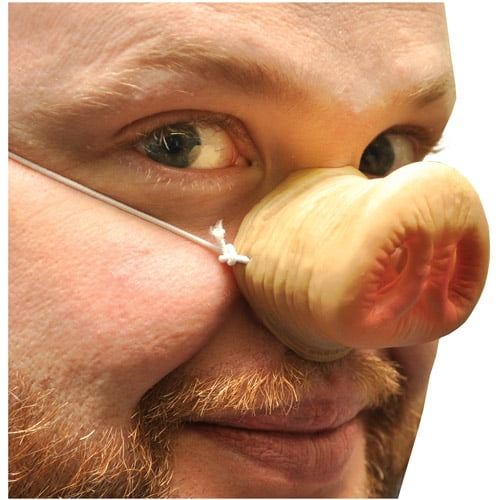 Pig Nose Band Costume Rubber Snout Adult Child Halloween Funny Tricks Gifts R1V6
