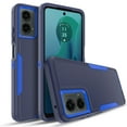 thumbnail image 4 of Venoro Phone Case for Moto G 5G 2024 Shockproof Hybrid Armor Cover, Blue, 4 of 14
