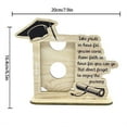 thumbnail image 4 of Jierger 6.5x7.9 Inch Graduation Photo Frame for Desktop Display, Durable Picture Frame for Home Room Decor, Perfect Souvenir Gift for Friends Family Graduates Graduation Party, 4 of 9
