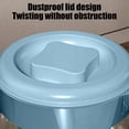 thumbnail image 5 of CuiLiyq 2200ml Plastic Pitcher with Lid, Iced Tea Pitchers with Twist Cover, for Water, Juice and Fridge Storage (Blue), 5 of 8